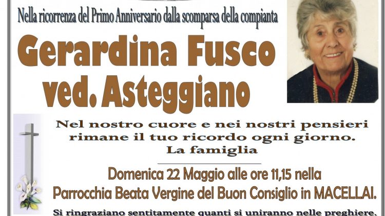 Anniversario Gerardina Fusco