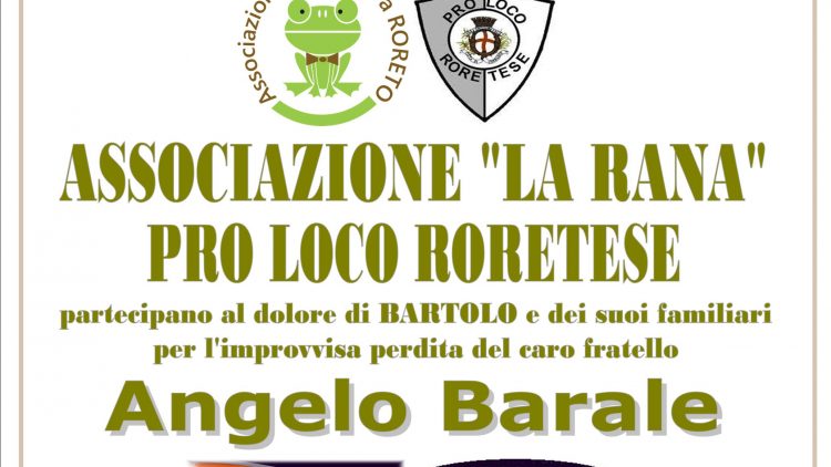 Partecipazione Angelo Barale