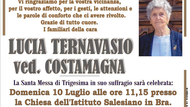 Trigesima Lucia Ternavasio