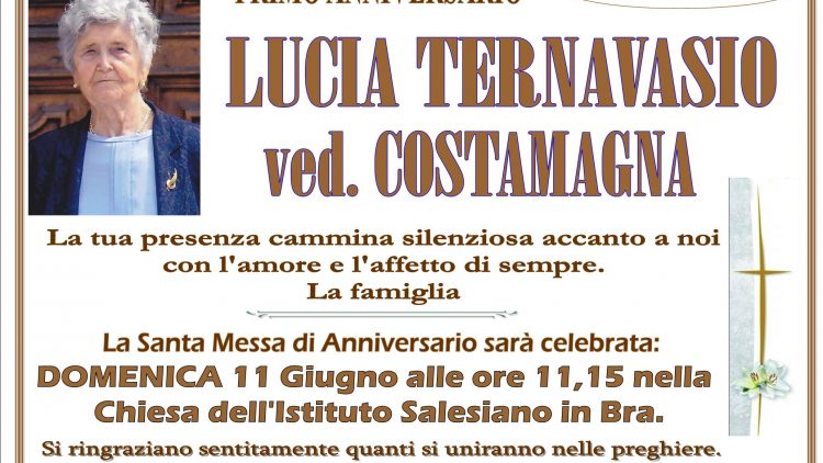 Anniversario Lucia Ternavasio