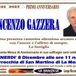 Anniversario Vincenzo Gazzera