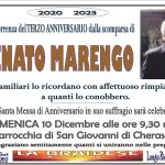 Anniversario Renato Marengo