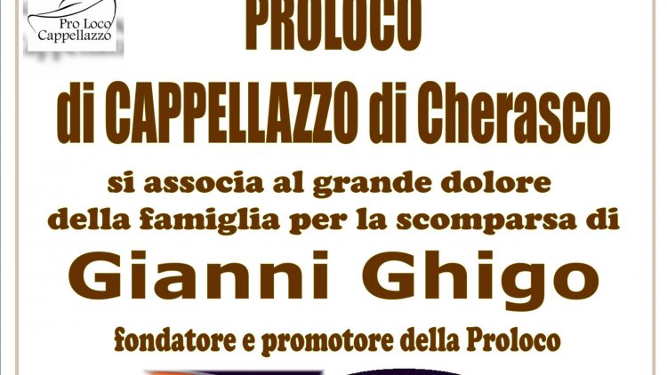 Adesione Giovanni Ghigo