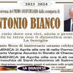 Anniversario Antonio Bianco
