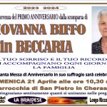 Anniversario Giovanna Biffo