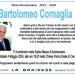 Anniversario Bartolomeo Cornaglia