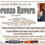 LUTTO LORENZO RAVERA